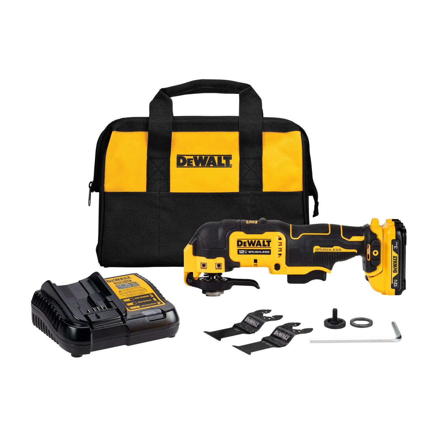 DEWALT DCS353G1, 12V Oscillating Multitool Kit (3.0AH)