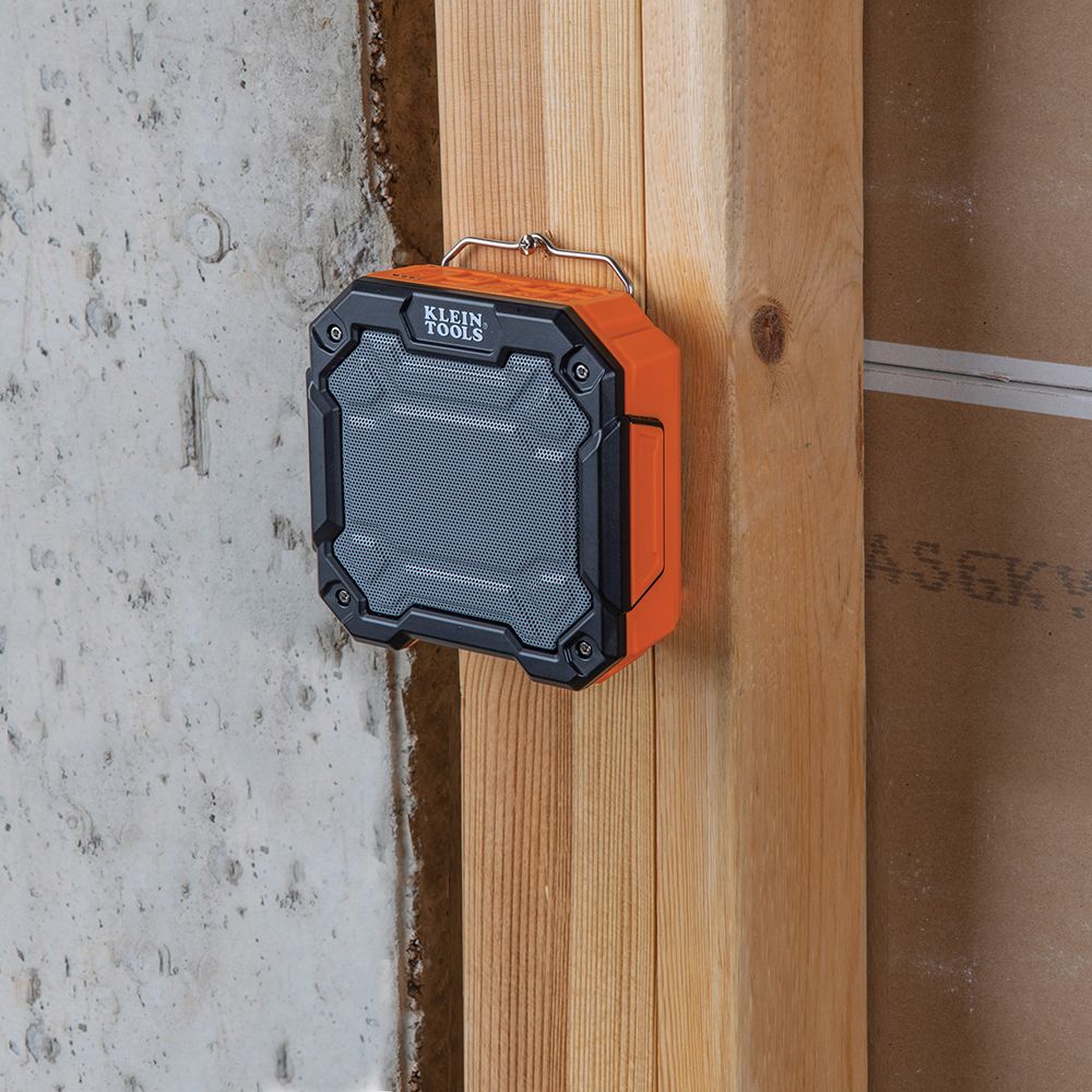 Klein Tools AEPJS3, Bluetooth® Jobsite Speaker with Magnet and Hook