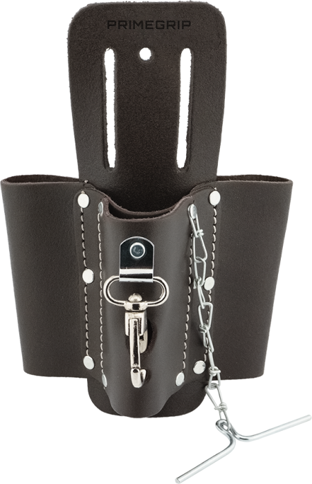 Primeline 43-321, Oil-Tanned Leather Tool Holder with Tape Bar