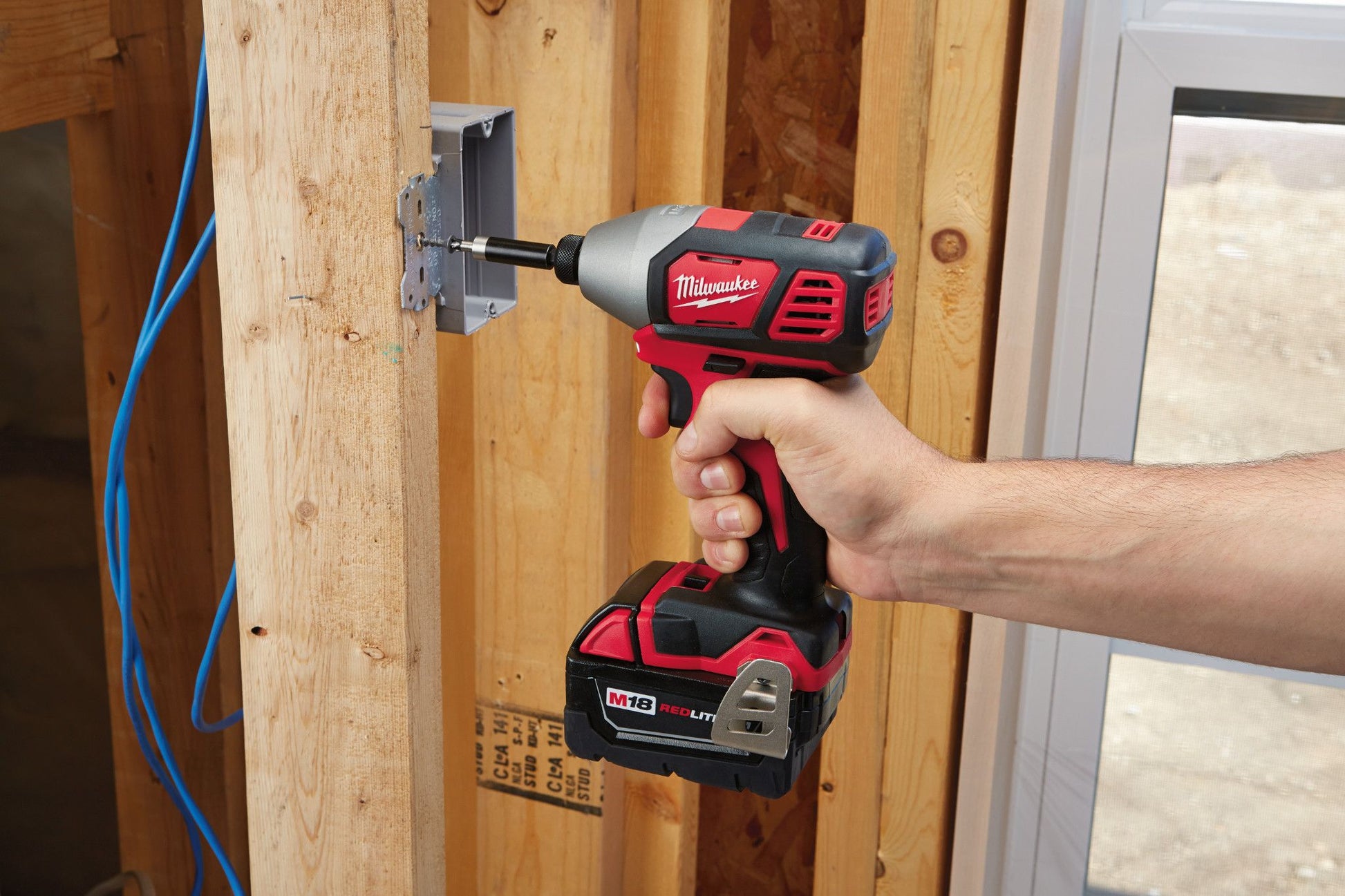 Milwaukee 2657-20, M18 2-Speed 1/4" Hex Impact Driver (Tool Only)