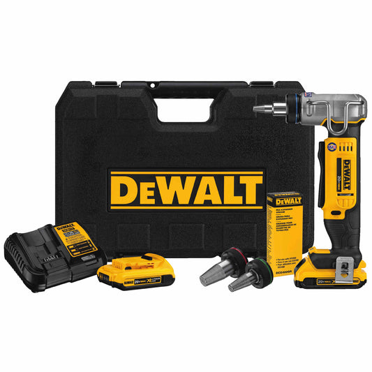 DEWALT DCE400D2, 20V MAX 1'' PEX Expander Tool Kit