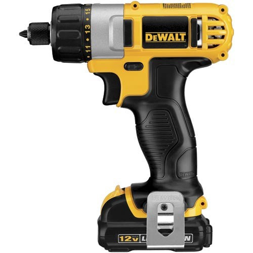 DEWALT DCF610S2, 12V MAX 1/4'' Screwdriver Kit