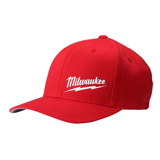 Milwaukee 504R, Flexfit Fitted Hat (Red)