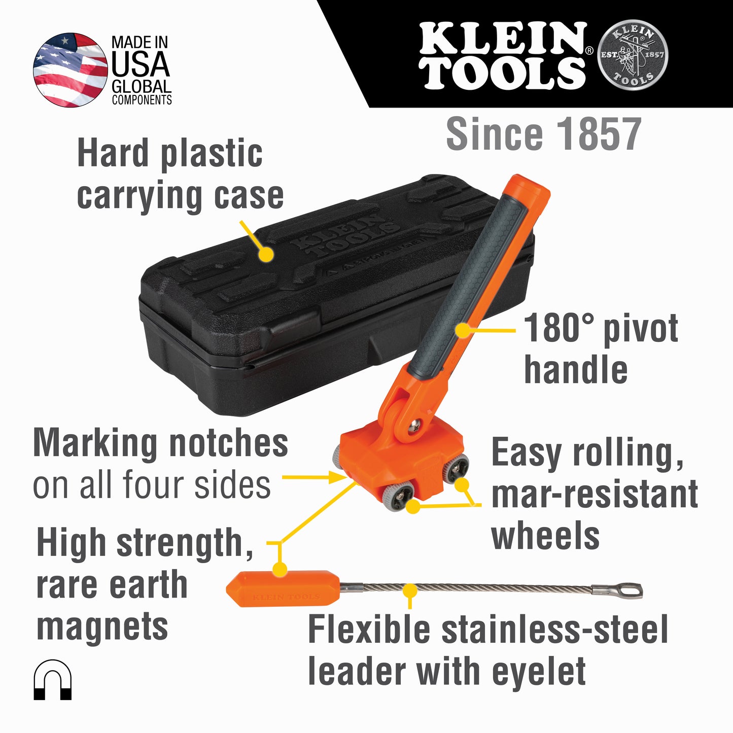 Klein Tools 50611, Magnetic Wire Puller