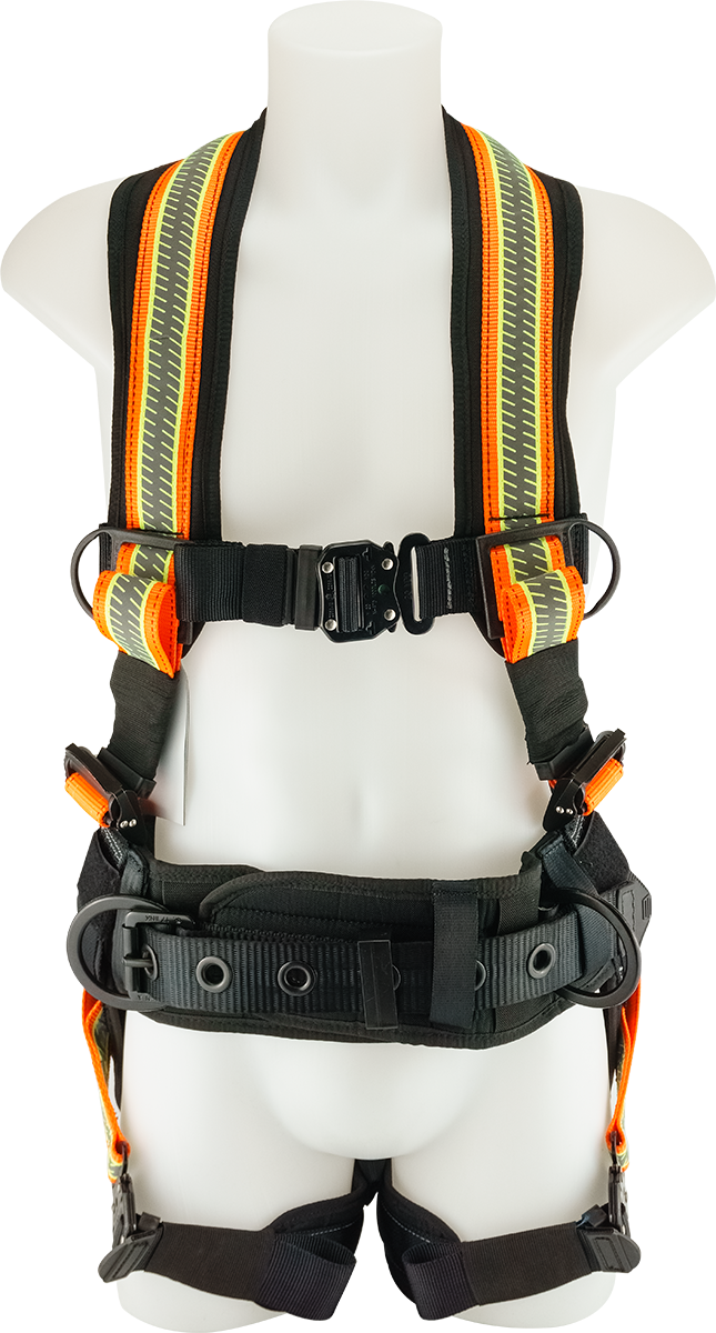 Primeline 23-042, JUGGERNAUT TRU-VIS UTILITY HARNESS - LARGE