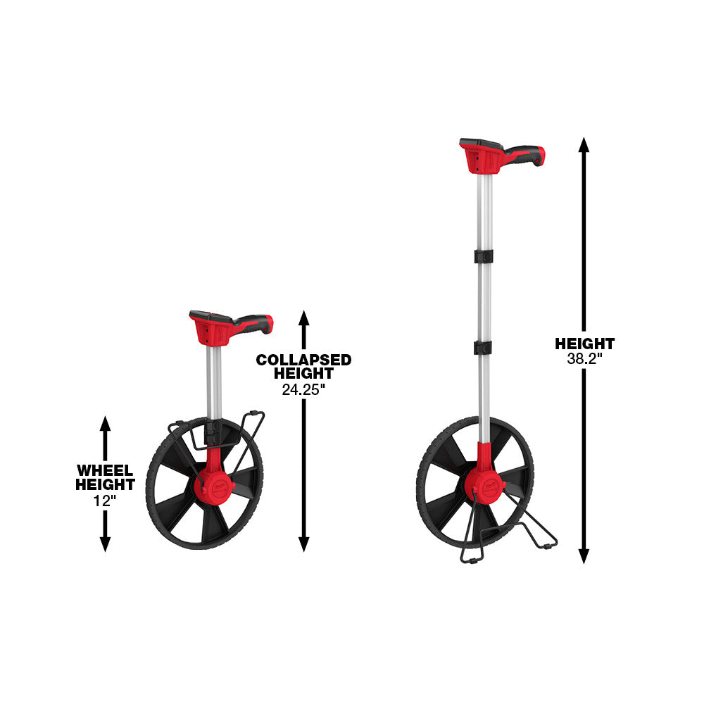 Milwaukee 48-22-5112, 12" Digital Measuring Wheel