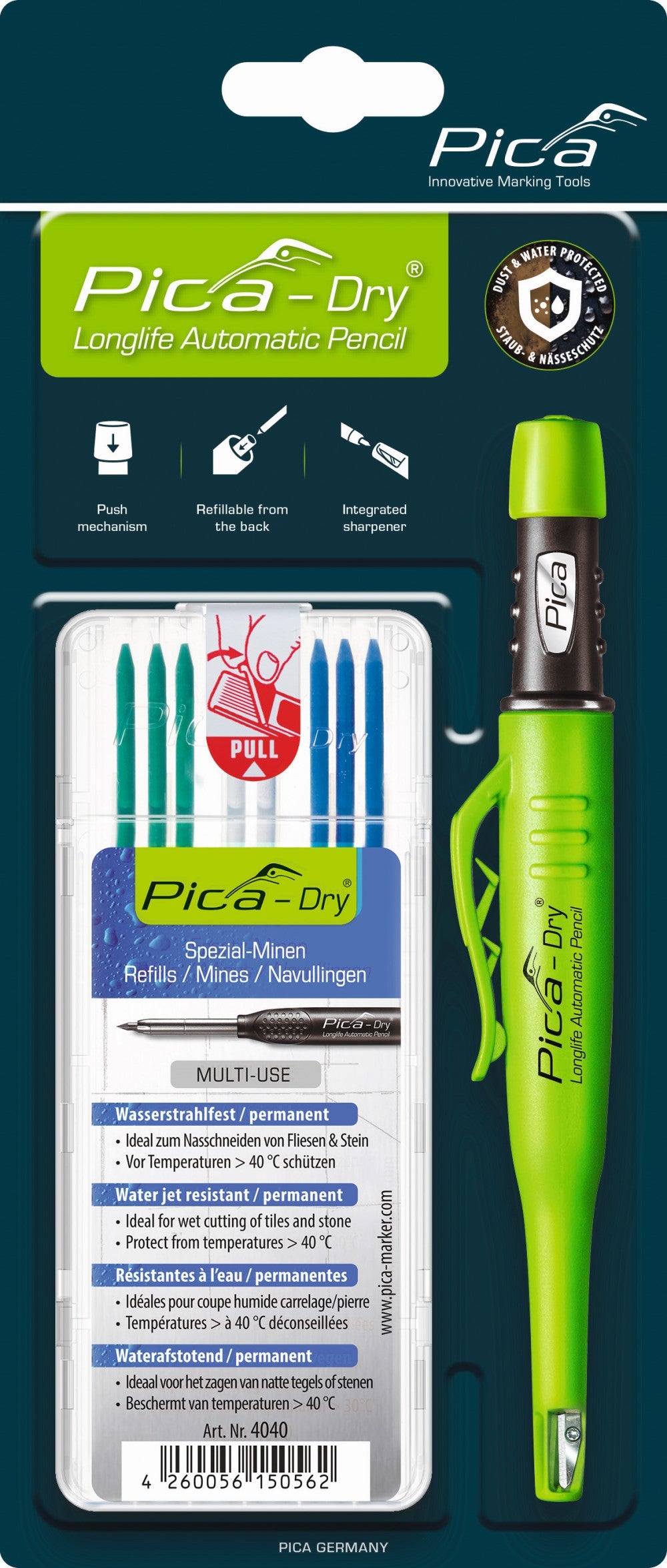 Pica 30404, Pica-Dry bundle (1x3030 + 1x4040), blister-packed