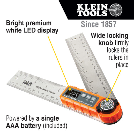 Klein Tools 935DAF, Digital Angle Finder