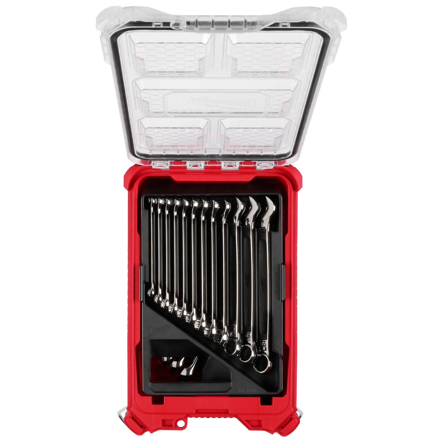 Milwaukee 48-22-9483, 15pc Metric Combination Wrench Set with PACKOUT™ Compact Organizer