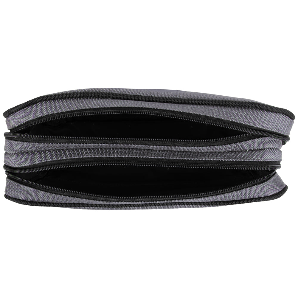 Klein Tools 55583, Double Zipper Bag, 12 x 7-Inch