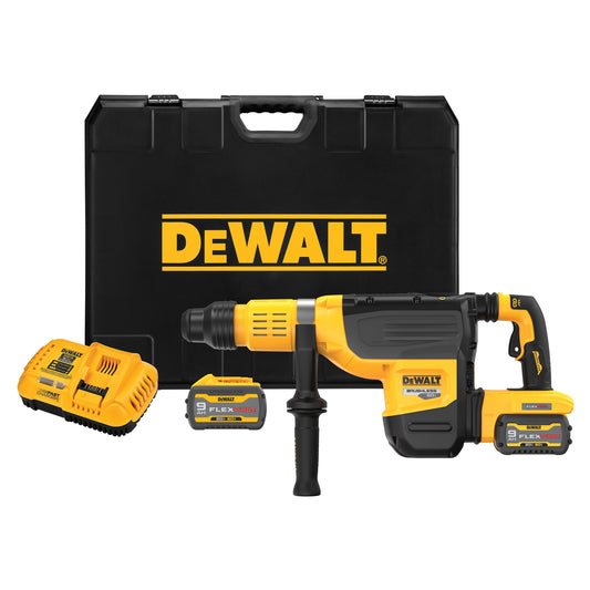 DEWALT DCH775X2, 60V MAX FLEXVOLT 2'' SDS Max Rotary Hammer Kit