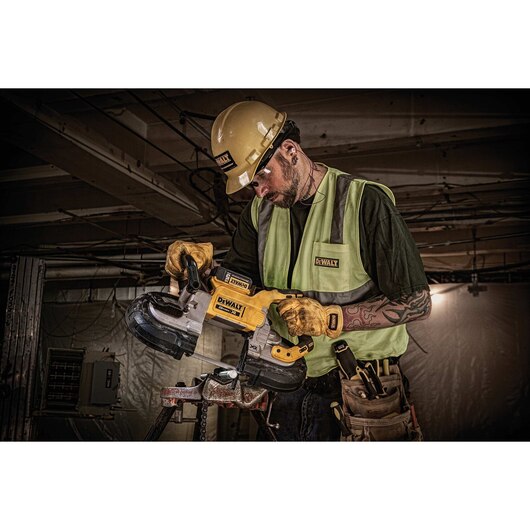 DEWALT DCS374P2, 20V MAX XR Brushless Deep Cut Band Saw Kit (5.0 Ah)