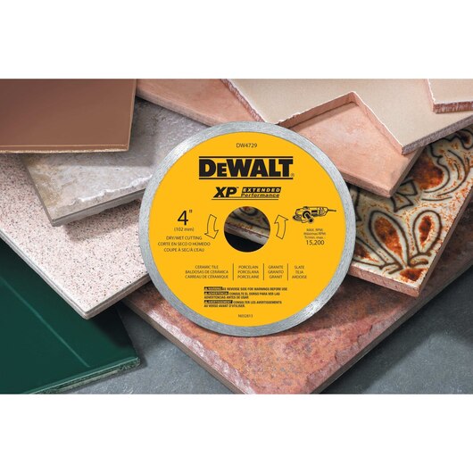 DEWALT DW4760, 7'' CERAMIC TILE BLADE