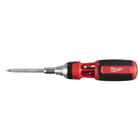 Milwaukee 48-22-2322, 9-in-1 Square Drive Ratcheting Multi-bit Driver