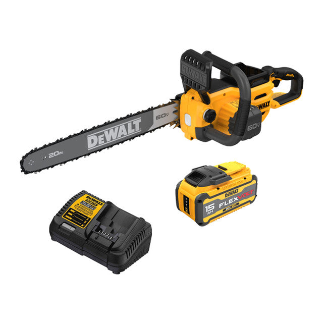 DEWALT DCCS677Z1, FLEXVOLT™ 60V MAX* BRUSHLESS 20" CHAINSAW KIT (15AH)