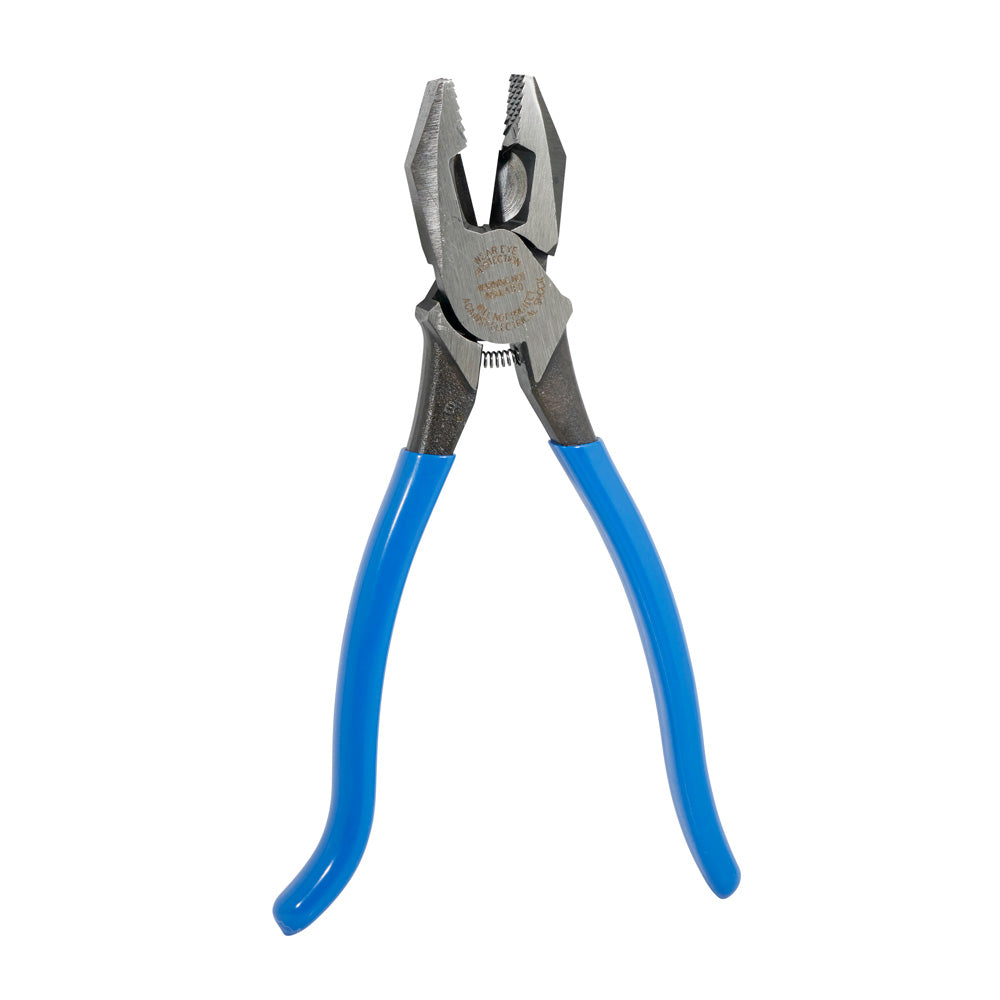 Klein Tools D2000-9ST, Ironworker's Pliers, Heavy-Duty Cutting, 9-Inch