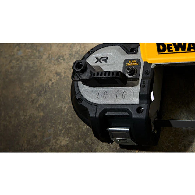 DEWALT DCS378P1, 20V MAX 3-1/4in Mid-Size Bandsaw 5.0Ah Kit