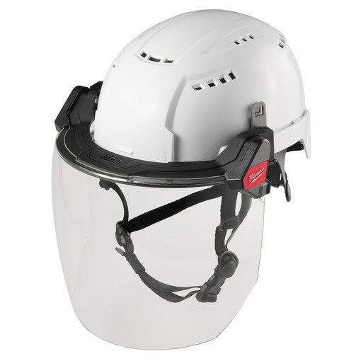 Milwaukee 48-73-1420, BOLT™ Full Face Shield - Clear Dual Coat Lens (Compatible with Milwaukee® Safety Helmets & Hard Hats)
