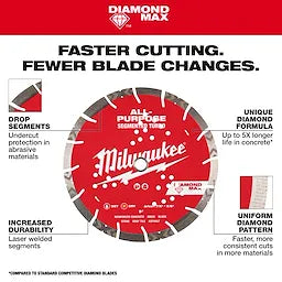 Milwaukee 49-93-7140, 14"x.125x1/20MM ALL PURPOSE Blade