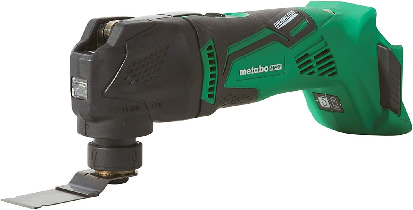 Metabo HPT CV18DBLQ5M, 18V MultiVolt™ Cordless Oscillating Multi-Tool (Tool Only)