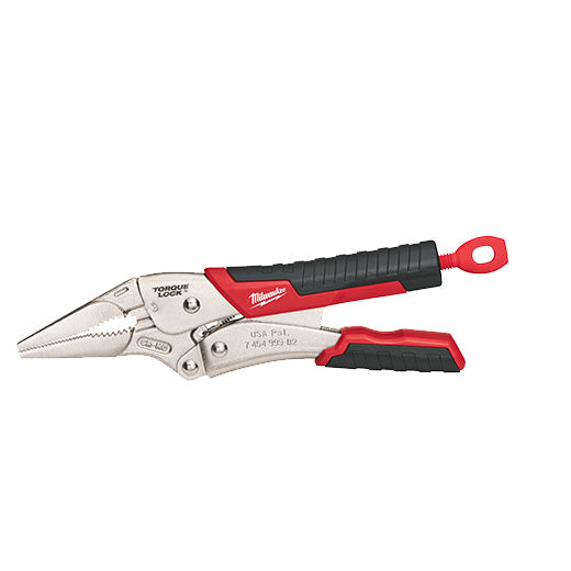 Milwaukee 48-22-3409, 9" TORQUE LOCK Long Nose Locking Pliers with Durable Grip