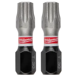 Milwaukee 48-32-4437, 1" T30 SHOCKWAVE Impact Duty Bit - 2 Pack