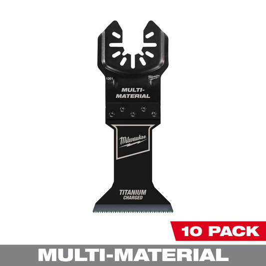 Milwaukee 49-25-1269, OPEN-LOK 1-3/4" TITANIUM ENHANCED BI-METAL METAL BLADES 10PK