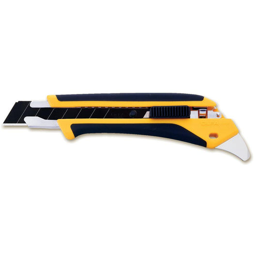 OLFA 1072198, 18mm Fiberglass Rubber Grip Utility Knife (LA-X)