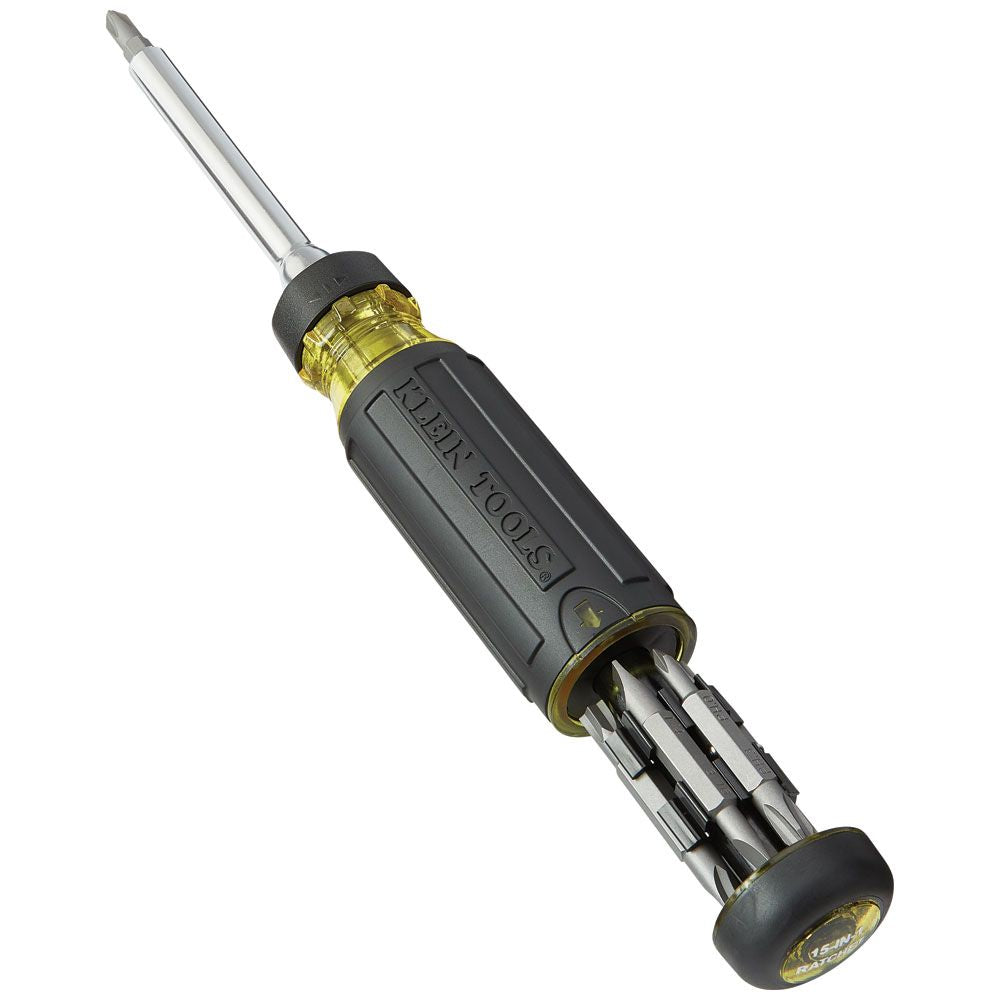 Klein Tools 32305, 15-in-1 Multi-Bit Ratcheting Screwdriver