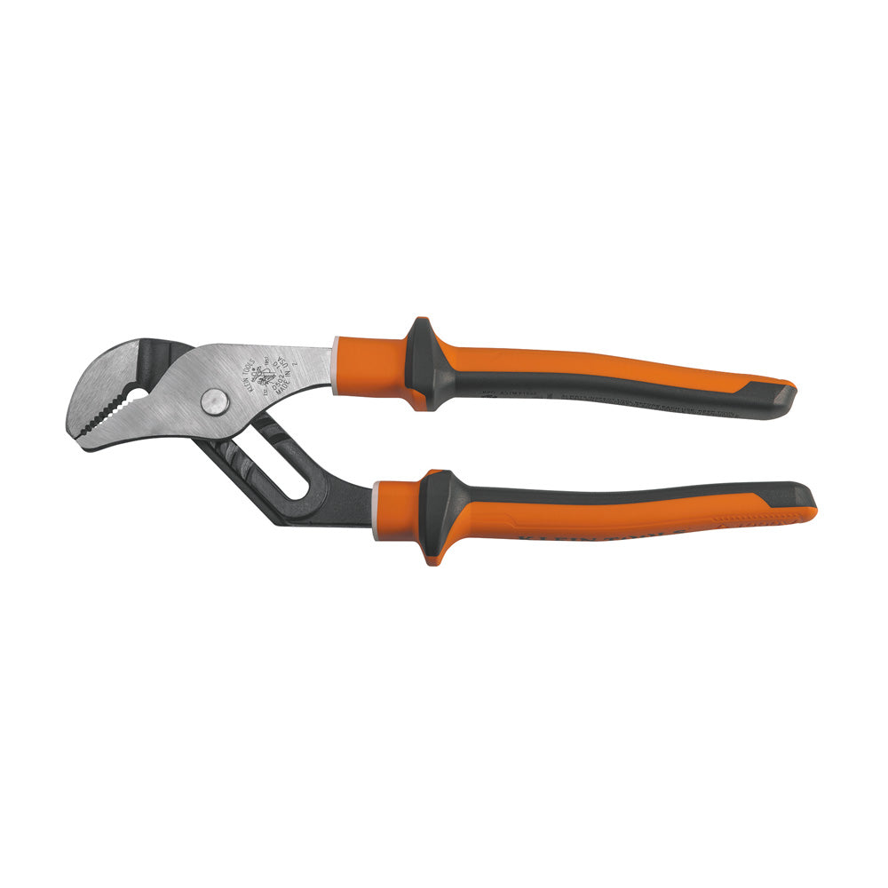 Klein Tools 50210EINS, Insulated Pump Pliers, Slim Handle, 10-Inch