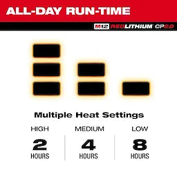 Milwaukee F200B-21,   M12 BLACK HEAT WOMENS HOODIE KIT