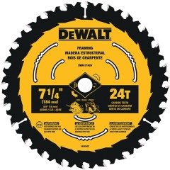 DEWALT DWA171424B10, 7-1/4'' 24 Teeth Circular Saw Blade (10 Pack)