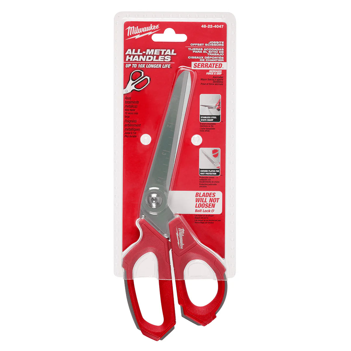 Milwaukee 48-22-4047, Jobsite Offset Scissors