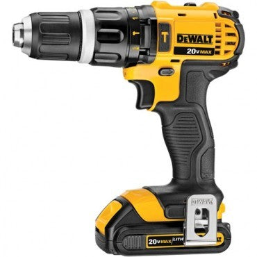 DEWALT DCD785C2, 20V MAX Li-Ion Compact Hammerdrill Kit (1.5 Ah)