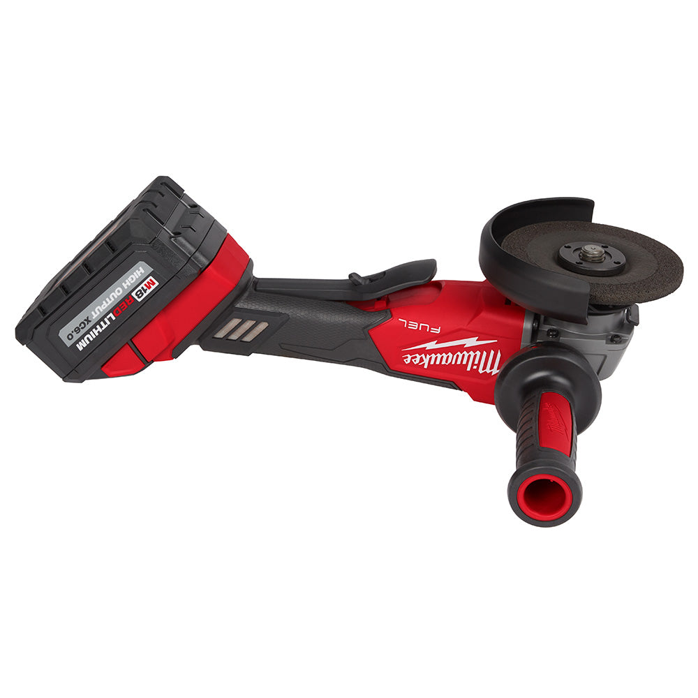 Milwaukee 2880-22, M18 FUEL Brushless Cordless 4-1/2" / 5" Grinder Paddle Switch, No-Lock Kit