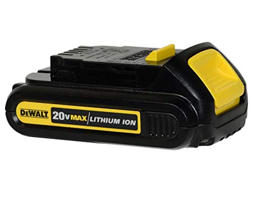 DEWALT DCB207, 20V MAX Li-Ion Compact Battery 2 Pack (1.3 Ah)