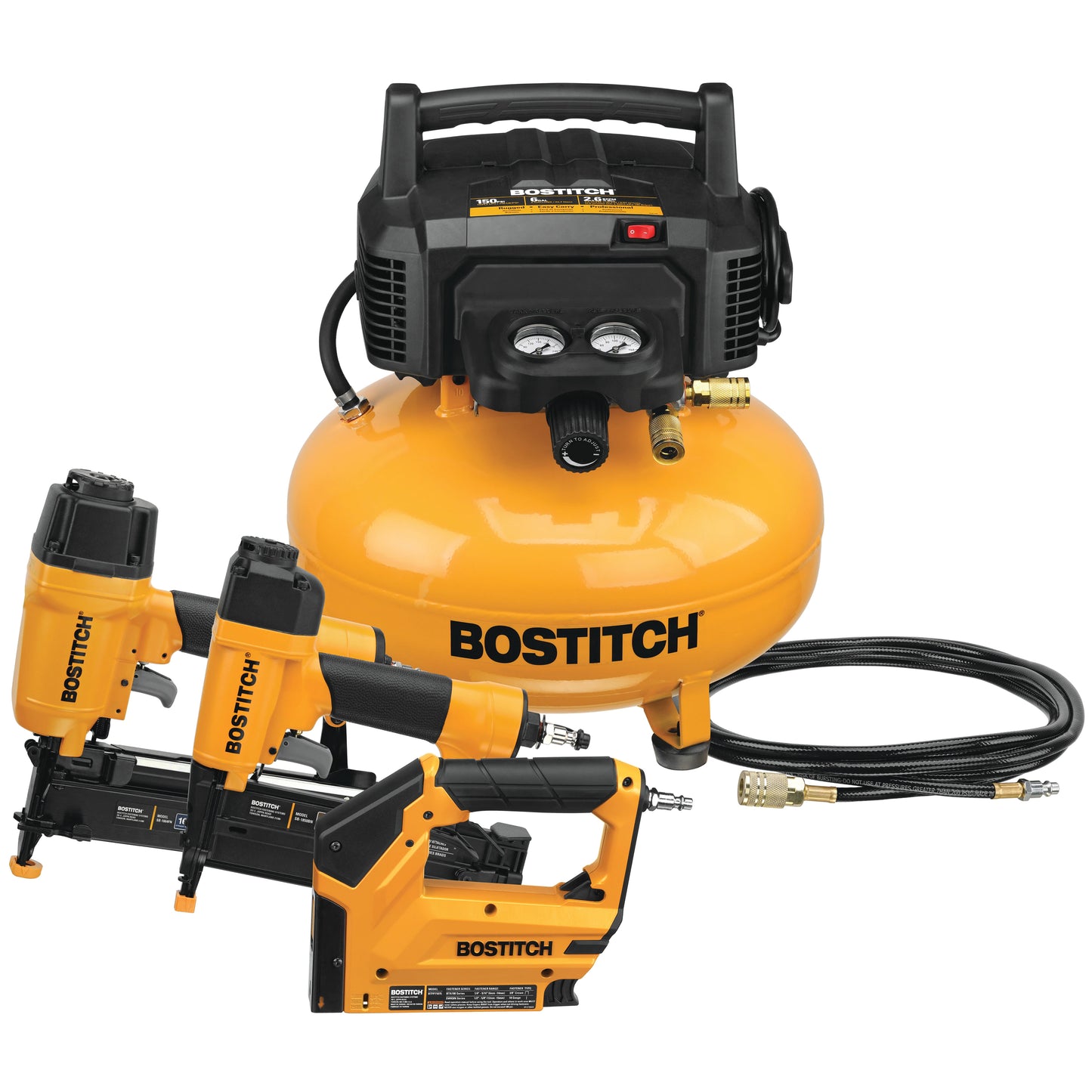 Bostitch BTFP3KIT-CA, 3-Tool Compressor Combo Kit