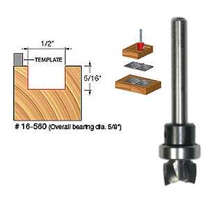 Freud 16-560, 1/2" Hinge Mortising Bit (1/4" Shank)