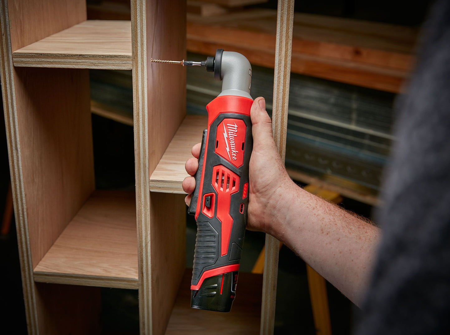 Milwaukee 2467-20, M12 Right Angle Impact Driver (Tool Only)