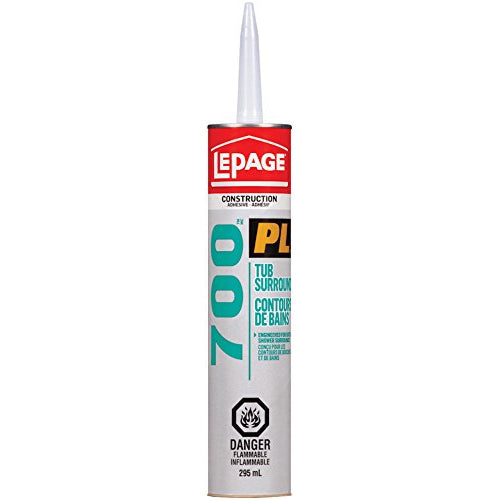 LePage 1421920, PL 700 Tub Surround Adhesive (295 ml)