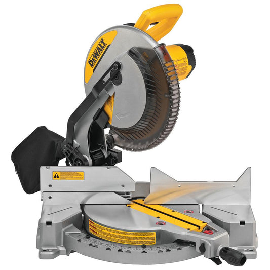 DEWALT DWS715, 12'' Electric Single-Bevel Compound Miter Saw (15 amp)