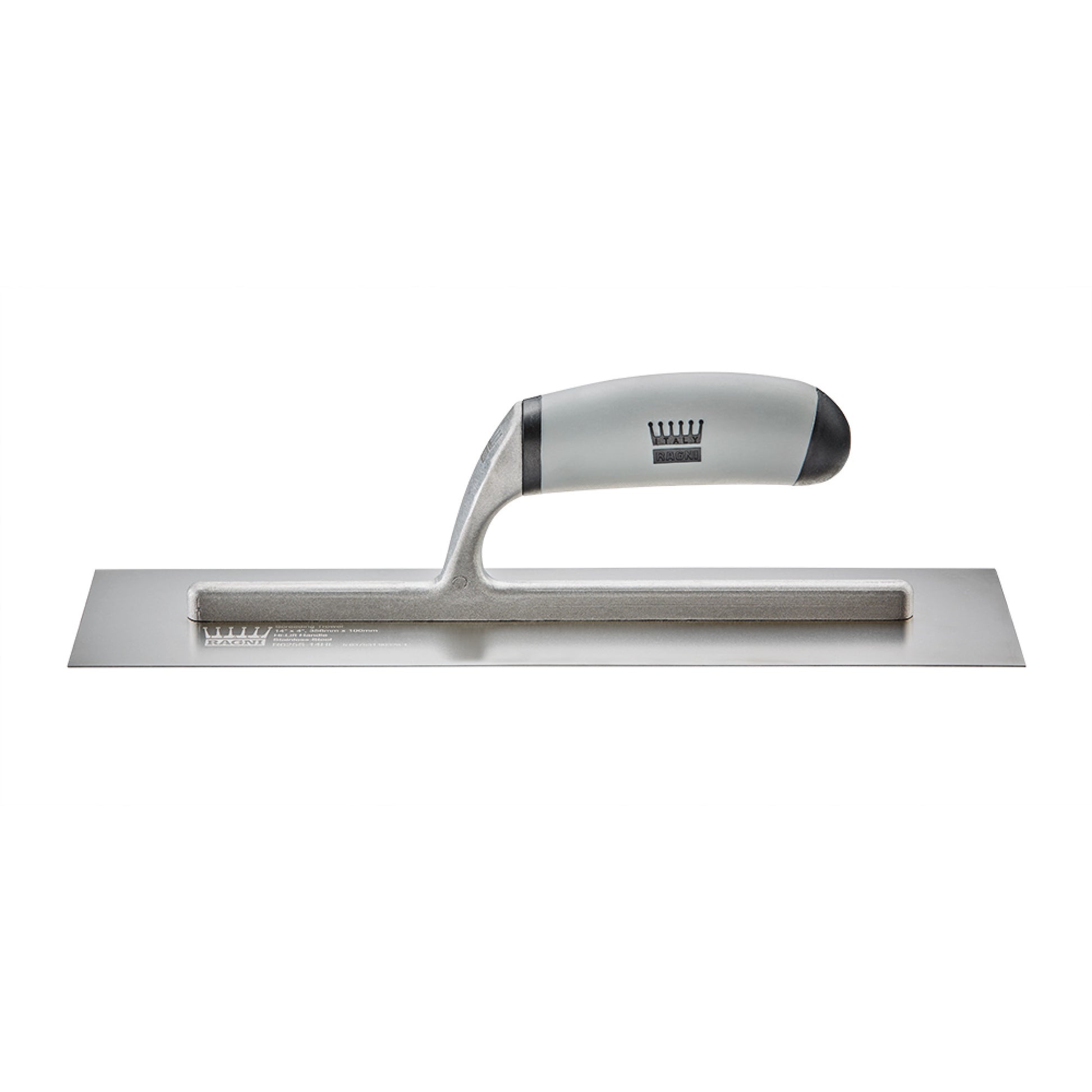 Ragni R418S-11HL, 11" Stainless Steel Finishing Trowel