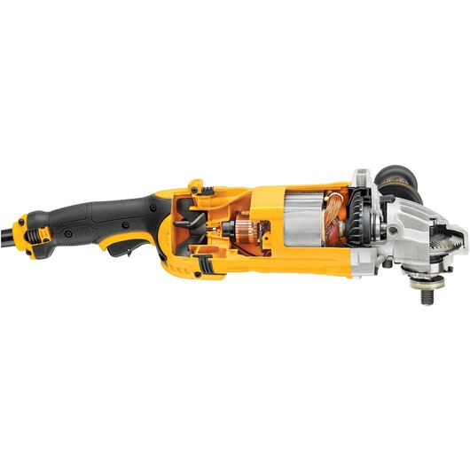 DEWALT DWE4557, 7'' 8,500 rpm 4.7 HP Angle Grinder