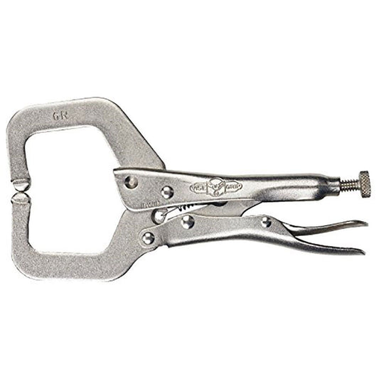 Irwin 17, 6" Locking Clamp w/Regular Tips (6R)