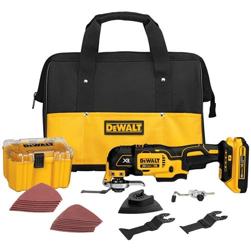 DEWALT DCS355D1, 20V MAX Li-Ion Oscillating Multi Tool Kit