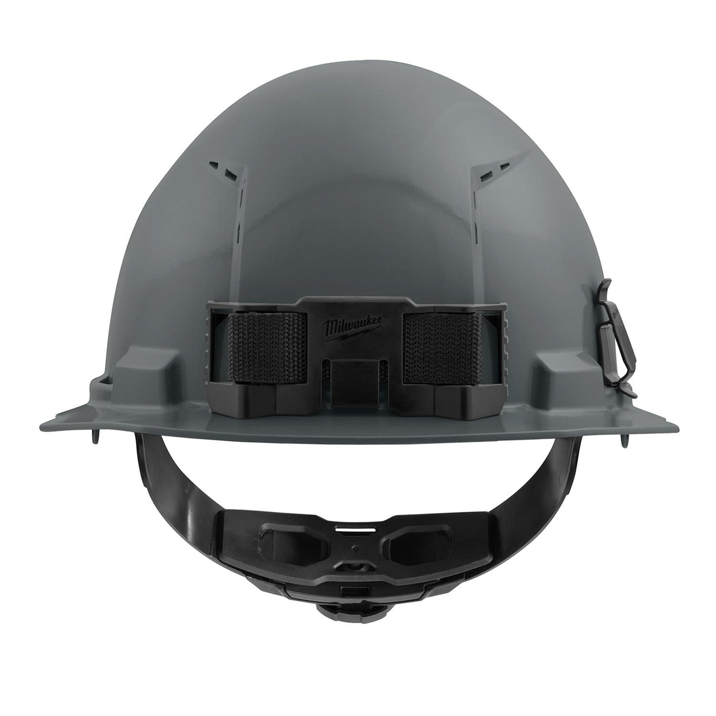 Milwaukee 48-73-1214, BOLT Gray Type 1 Class C Front Brim Vented Hard Hat with 4 Point Ratcheting Suspension