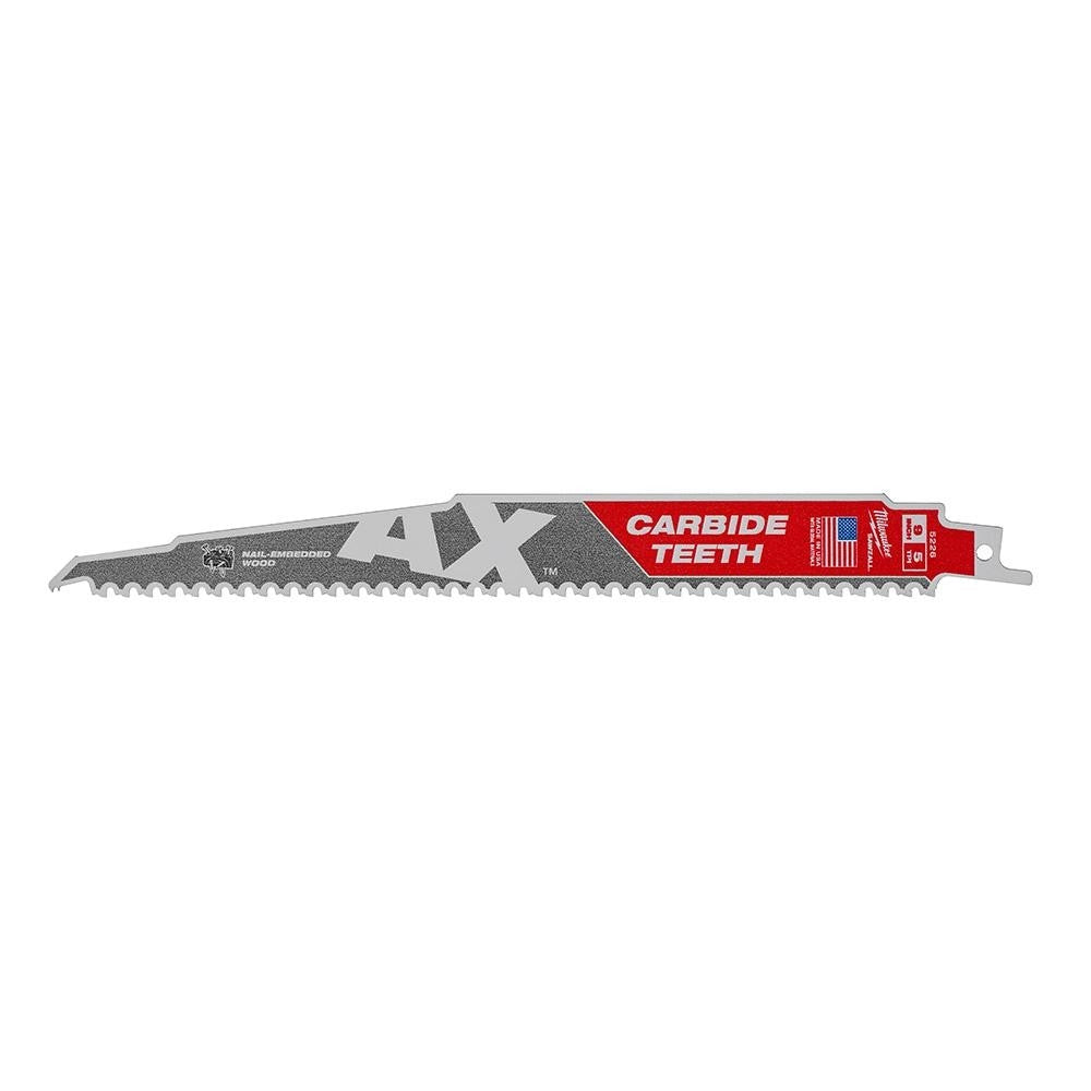 Milwaukee 48-00-5326, THE AX with  Carbide Teeth 5T 9L (3/pkg)