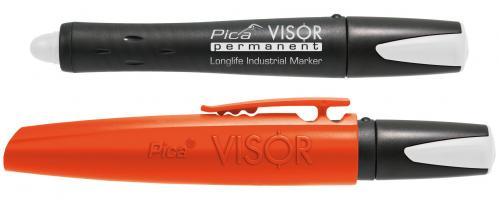 Pica 990/52, VISOR Permanent Marker (White)