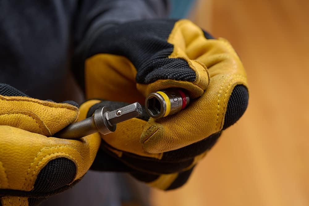 Malco MSH4XLC2, C-RHEX® Building Construction Series Cleanable, Reversible Magnetic Hex Driver (1/4" & 5/16") 12"