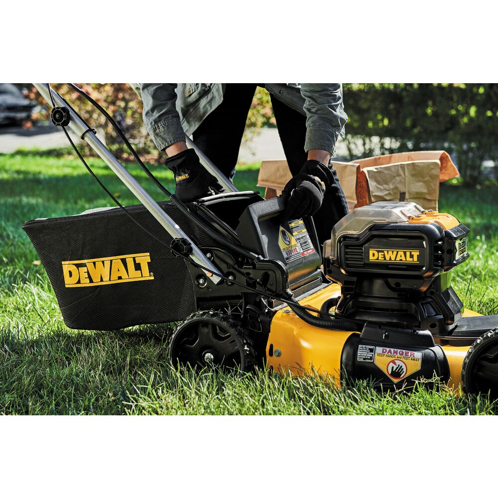 DEWALT DCMWSP244U2, 2x20V MAX Brushless 21.5'' Walk Behind Self Propelled Mower (10.0 Ah X 2)